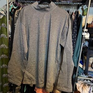 Cut-Tex Pro Cut Resistant Men's Classic Gray Turtleneck Sweater